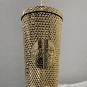 Starbucks Gold Studded Tumbler